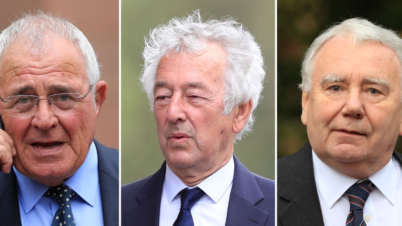 (L-R) Donald Denton, Alan Foster and Peter Metcalf