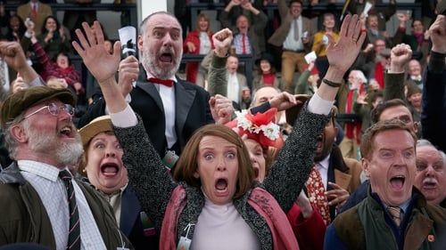 Owen Teale, Toni Collette and Damian Lewis in Dream Horse