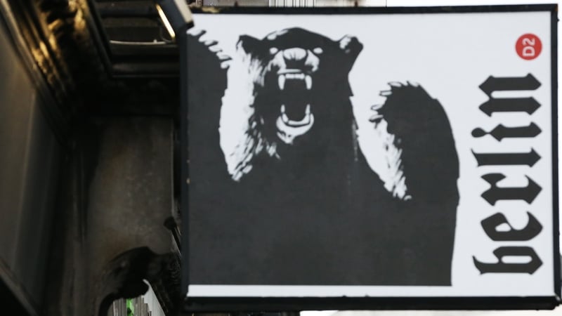 The owners applied for a new pub, restaurant and singing license for the updated Berlin Bar