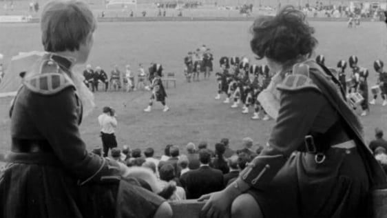 All Ireland Pipe Band Championships in Cork, 1966