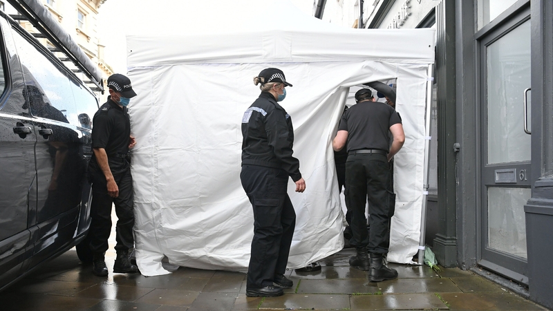 Police carried out a search at the Clean Plate café in Gloucester