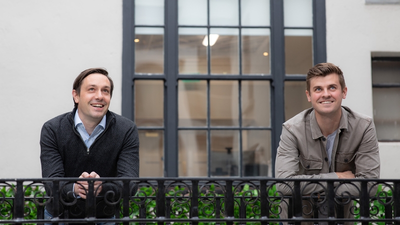 Wayflyer Co-founders Aidan Corbett and Jack Pierse