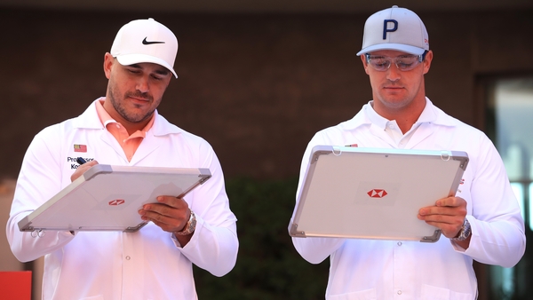 Brooks Koepka and Bryson DeChambeau