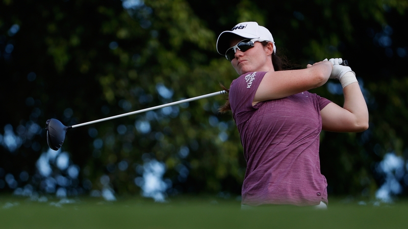 Leona Maguire drew her match with a player ranked 77 places her in the world