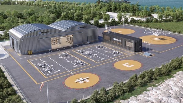 Skyports' cargo drone port