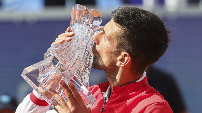 Novak Djokovic claimed his 83rd ranking title