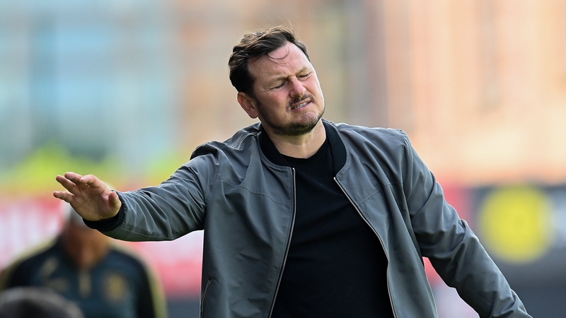 'I told them a few home truths at half-time. It's the first time I've actually shown my teeth to them'