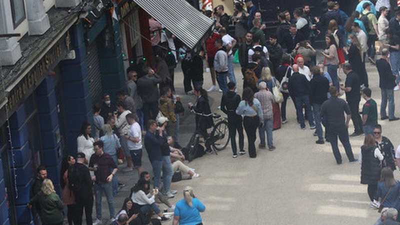 In a tweet, Dr Tony Holohan said that he was 'absolutely shocked' at the scenes (Pic: RollingNews.ie)