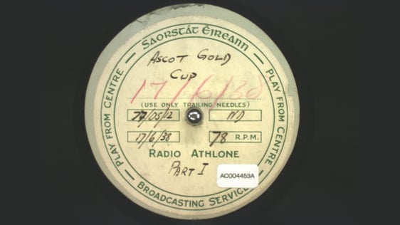 Acetate Disc Collection : Ascot Gold Cup (1938)