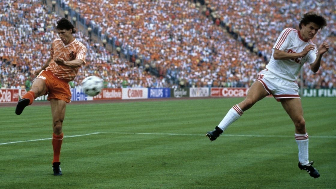 Van Basten volleys in 'that' goal