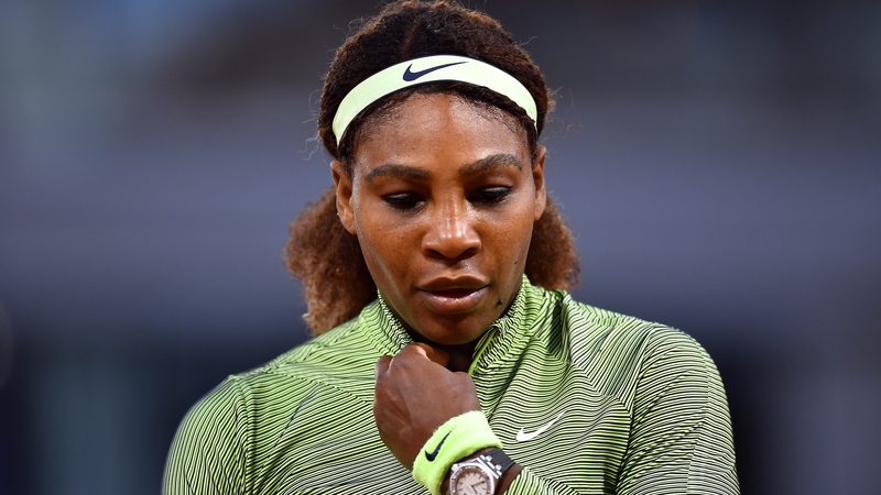 Serena Williams: "I feel like I wish I could give her a hug because I know what it's like."