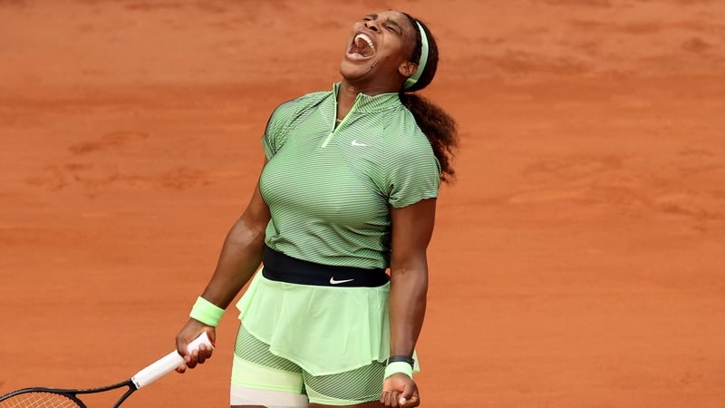 Serena Williams set up a meeting with fellow American Danielle Collins.