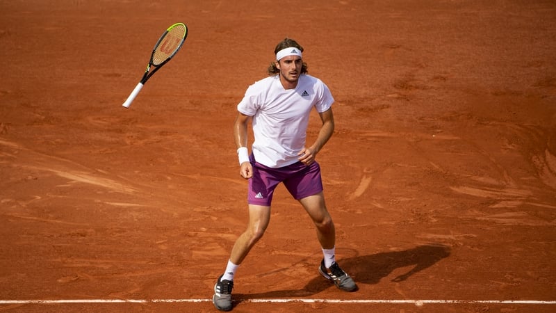 The Greek takes on the veteran Isner in Round 3