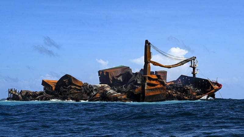 MV X-Press Pearl has nearly 350 tonnes of oil in its fuel tanks