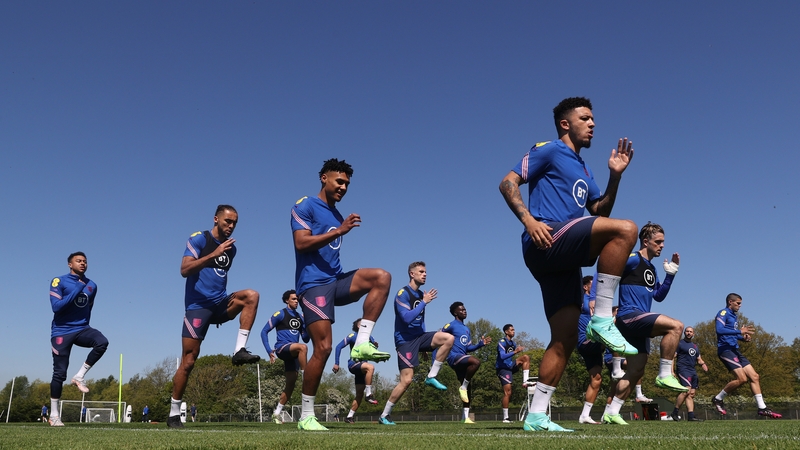 Jadon Sancho is focused on the Euros