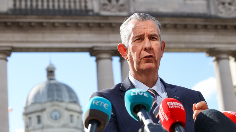 Speaking to reporters in Belfast, Mr Poots said he had had a good meeting with Sinn Fein president Mary-Lou McDonald yesterday