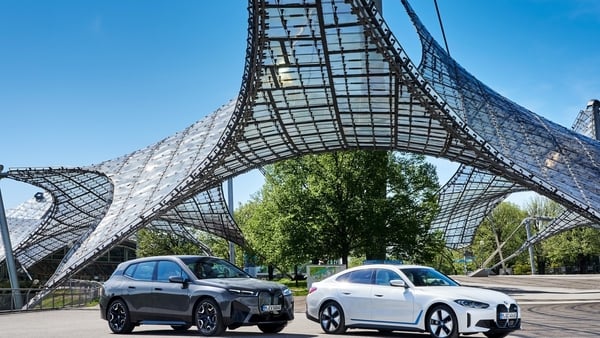 BMW's new iX and i4 will both go on sale in November.