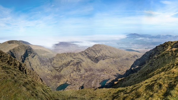 Conditions on the mountain at the time were described as extremely poor (file image)