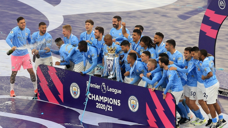 Six Manchester City players were named on the PFA Team