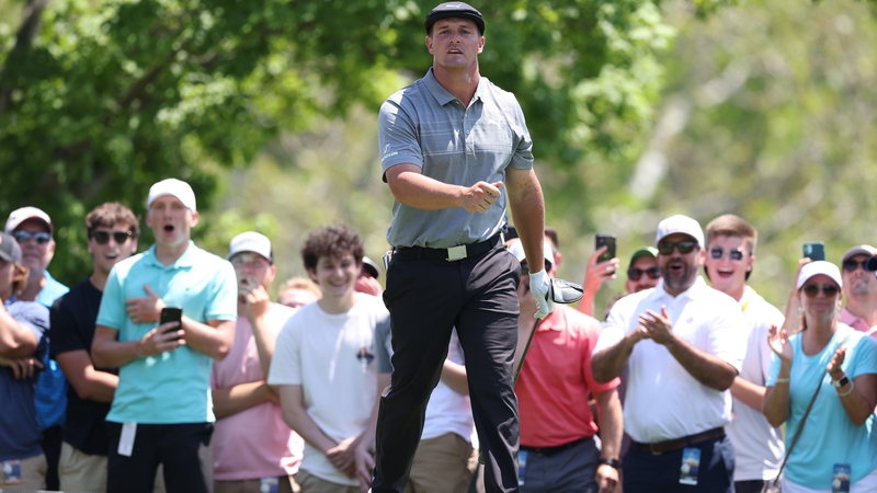 Bryson DeChambeau has had troubled with heckling crowds