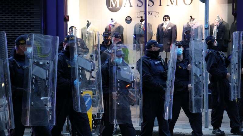 Gardaí say that 19 people were arrested last night (Pic: RollingNews.ie)