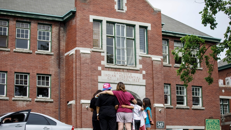 More than 1,200 unmarked graves wrere found at three sites where indigenous children were forced to attend school