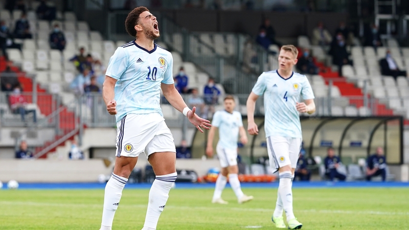 Che Adams scored the only goal of the game