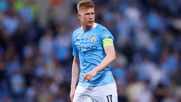 De Bruyne shone as Man City playmaker once again this season.