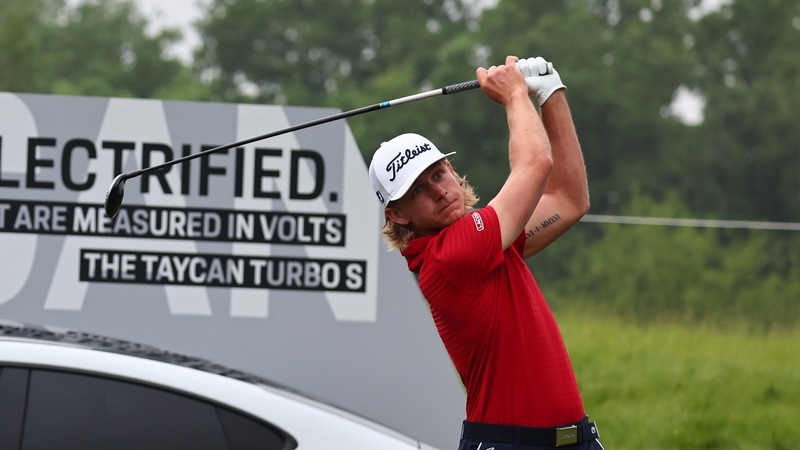 Maverick Antcliff is in a share of the lead