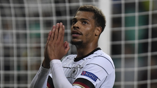 Lukas Nmecha plays with Manchester City