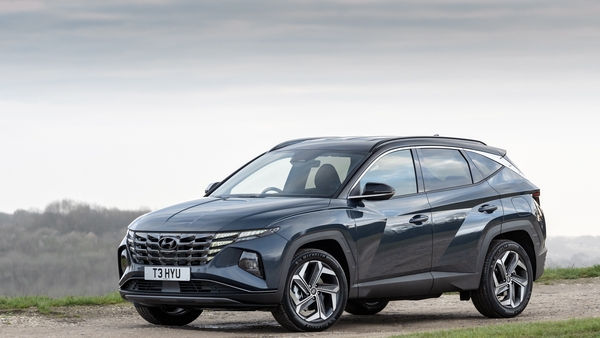 The Hyundai Tucson hybrid.
