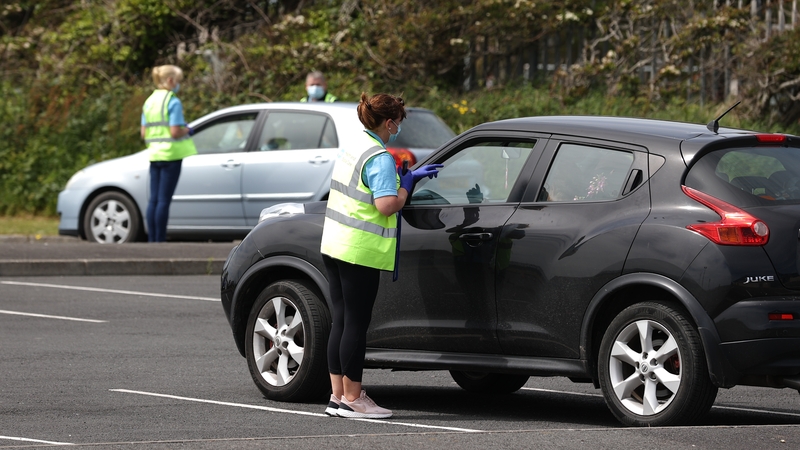 More than 1,000 tests were carried out in the area over the weekend