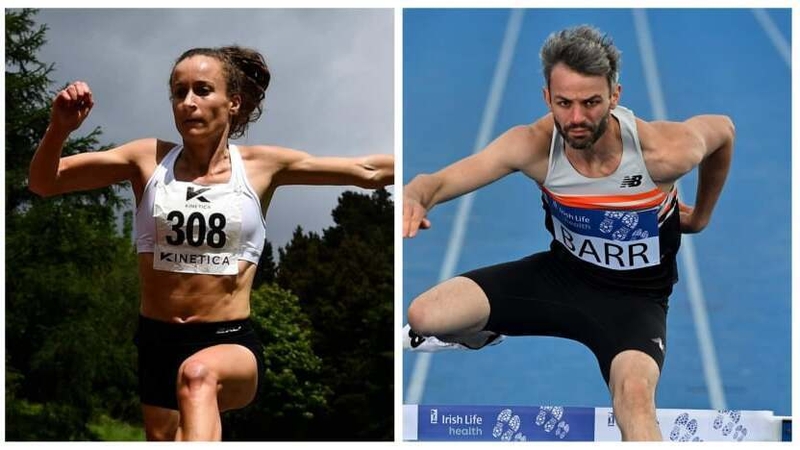 Michelle Finn and Thomas Barr have posted Olympic qualification times