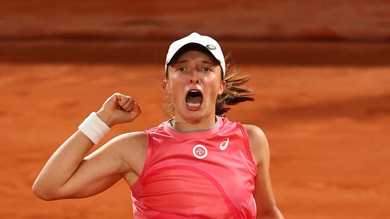 Swiatek has won 11 consecutive matches in Paris