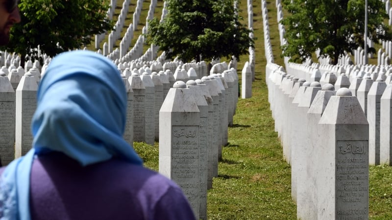 8,000 Muslim men and boys were murdered in Srebrenica in July 1995