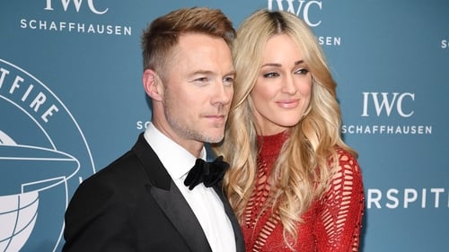 Storm Keating pictured with her husband Ronan