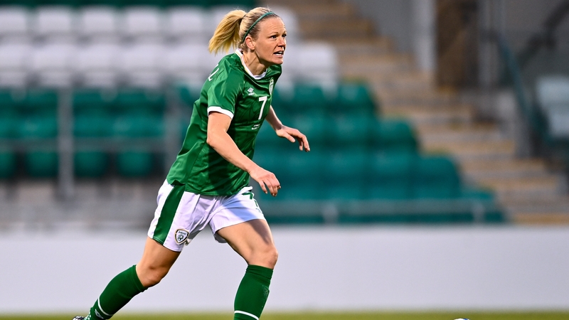 Caldwell in action against Denmark in April