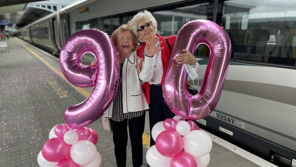 Kathleen Galligan (L) and Margaret Gilna 'have been best buddies all their lives', according to family members