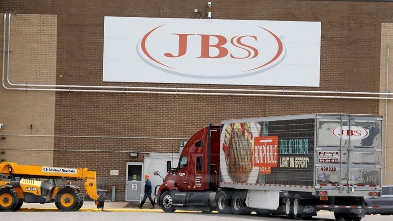 A JBS plant in Plainwell, Michigan