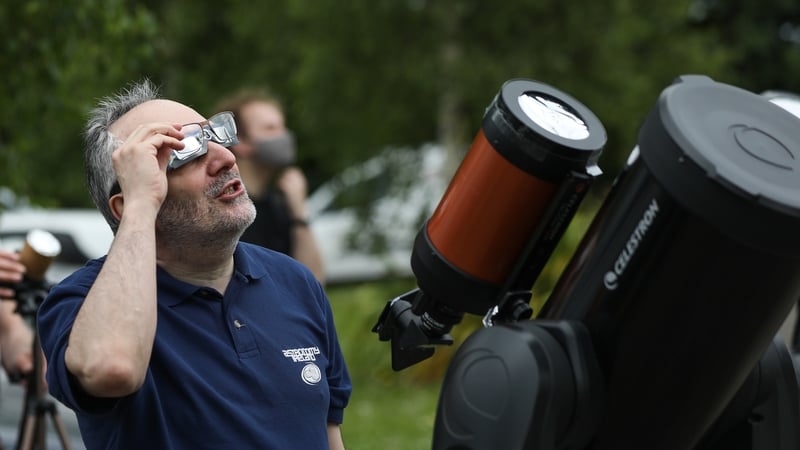 Astronomy Ireland Chairman David Moore (Pic: RollingNews.ie)