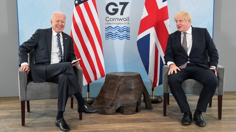 Joe Biden and Boris Johnson discussed the Good Friday Agreement