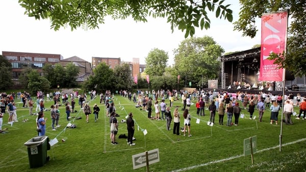 James Vincent McMorrow and Sorcha Richardson took to the stage in the Iveagh Gardens