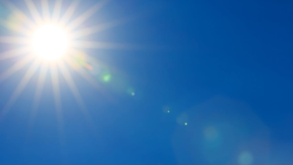 Status Yellow heat warning has been issued for eight counties