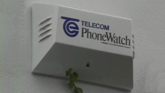 Telecom PhoneWatch home security service, 1991.