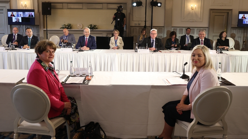 The British-Irish Council meeting took place in Co Fermanagh