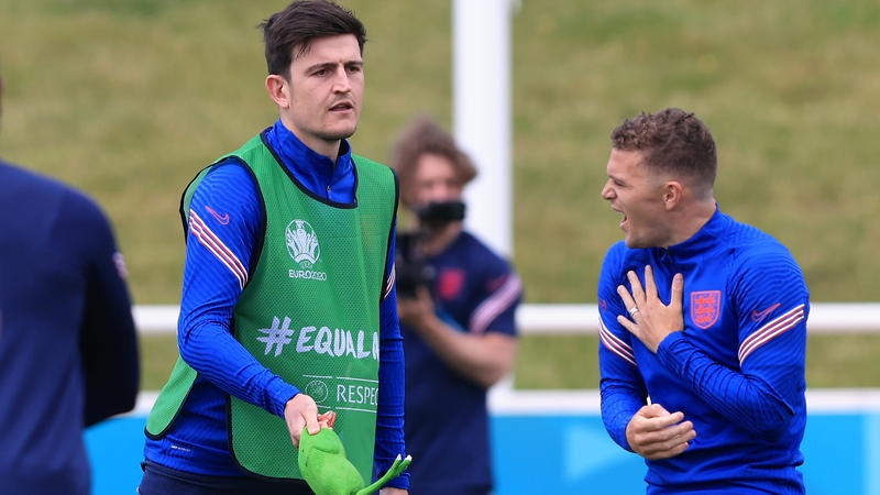 The Manchester United defender began training with England on Thursday