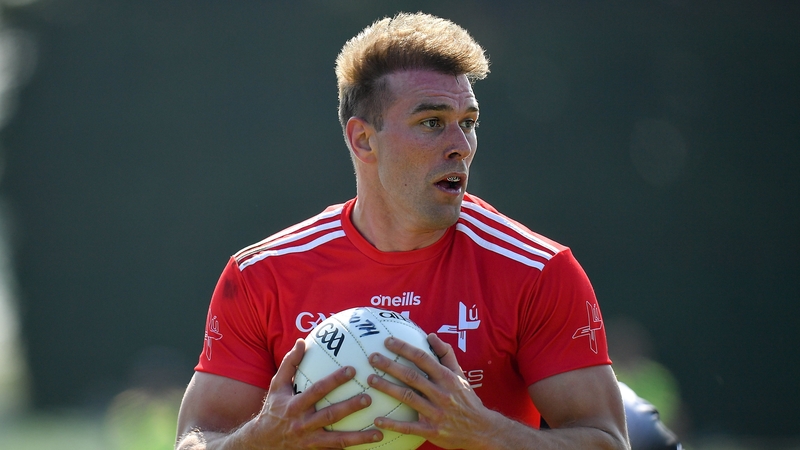 Conor Grimes scored the Louth goal towards the end of the first half