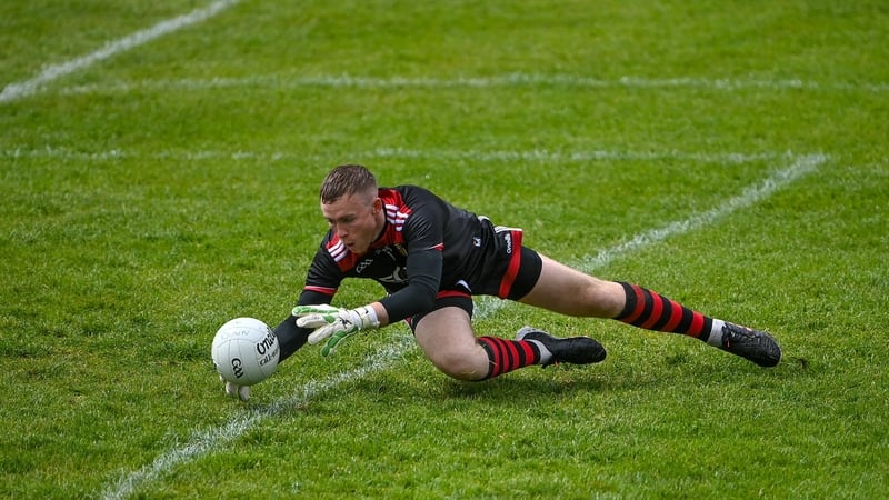 Down goalkeeper Rory Burns continually frustrated Laois