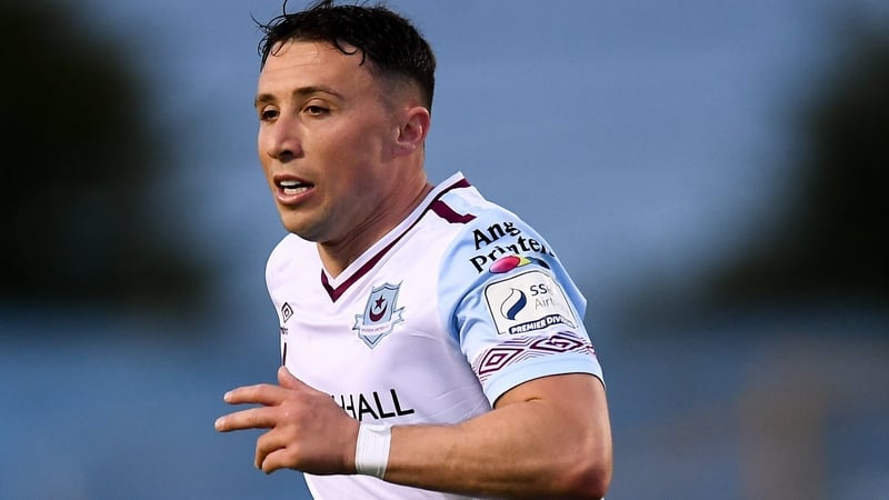 Chris Lyons scored twice against his former club