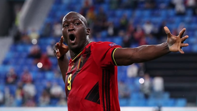 Romelu Lukaku struck twice to earn Belgium a 3-0 win against Russia